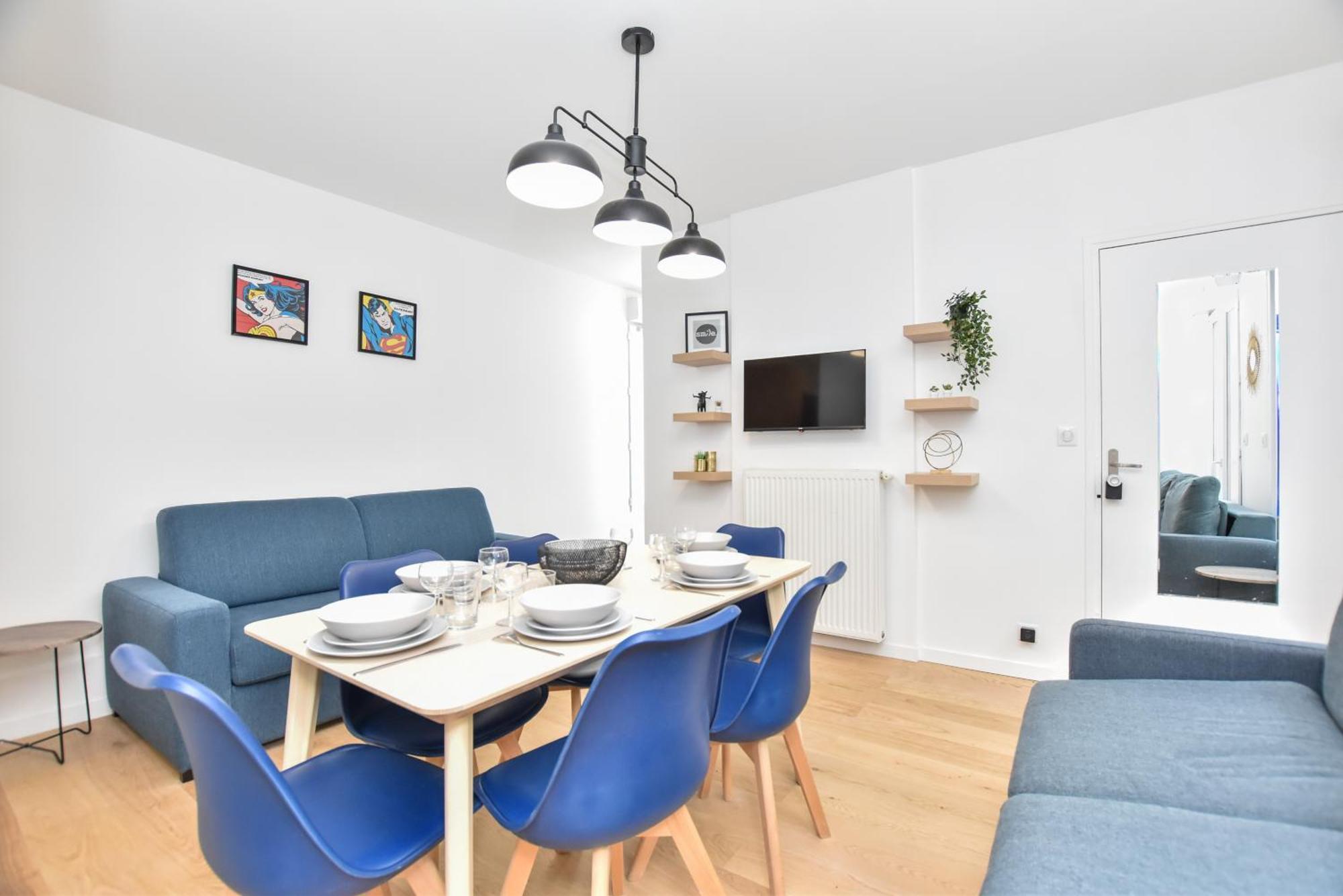 Authentic Apartment - 1Br-6P - Saint-Fargeau Paris Exterior photo