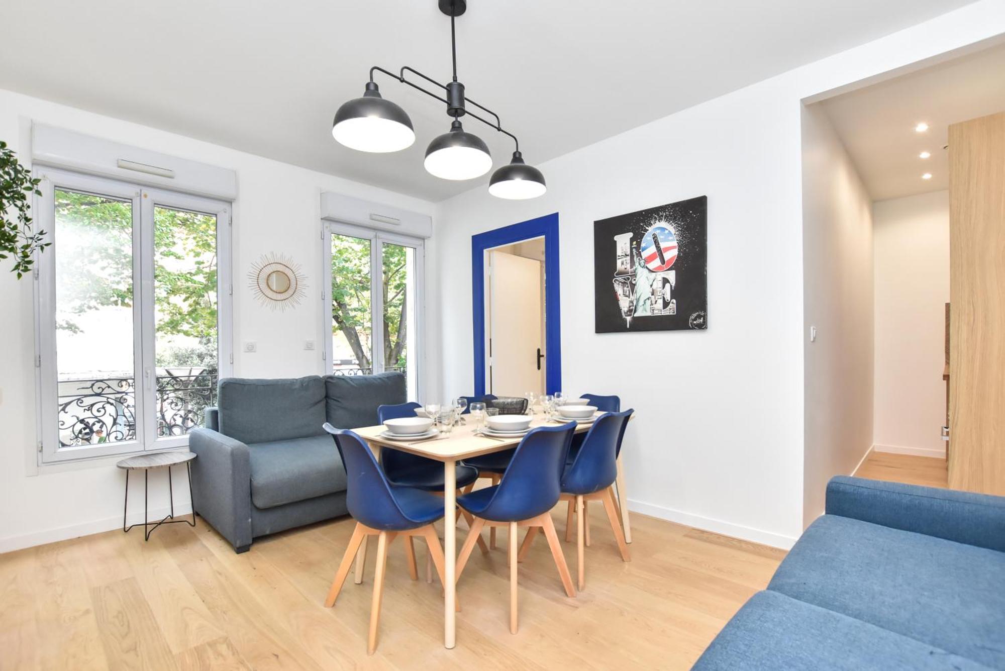 Authentic Apartment - 1Br-6P - Saint-Fargeau Paris Exterior photo